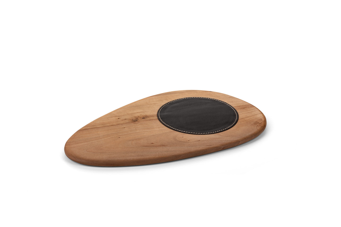 CG Coffee Plate with Leather Coaster